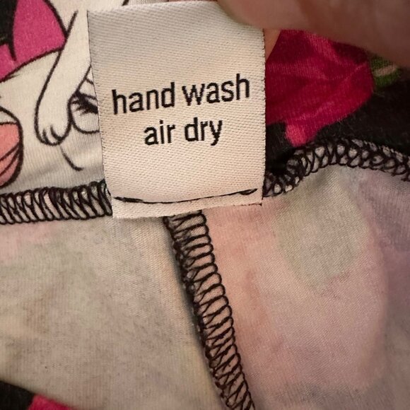 Wild Rich Kids Bikers Shorts Adult Size XS Marie Floral Black *some fading - Picture 8 of 11